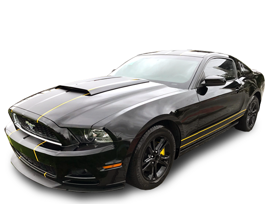 Dárkový voucher na jízdu ve Ford Mustang coupe, originální dárky pro muže, originální vánoční dárek, dárkový voucher na jízdu autem od Nejlevnější autopůjčovny Praha